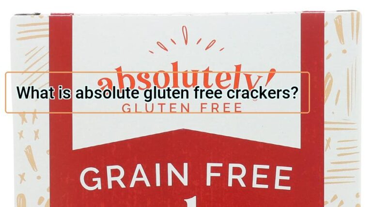 What is absolute gluten free crackers?
